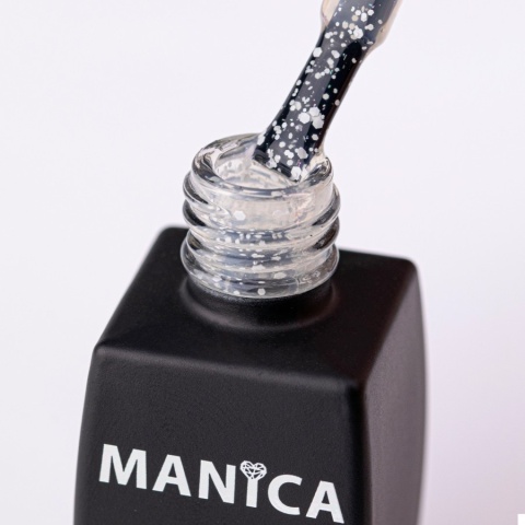 Manica Top hybrydowy UV/LED Gel Polish Top Magic Hex Black 10ml