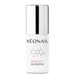NeoNail Base 6in1 Silk Protein baza hybrydowa 7.2ml