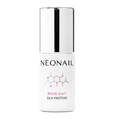 NeoNail Base 6in1 Silk Protein baza hybrydowa 7.2ml