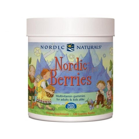 Nordic Naturals Nordic Berries suplement diety dla dzieci 120 żelek