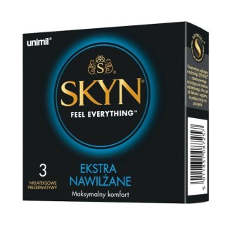 SKYN Ekstra Nawilżane nielateksowe prezerwatywy 3szt