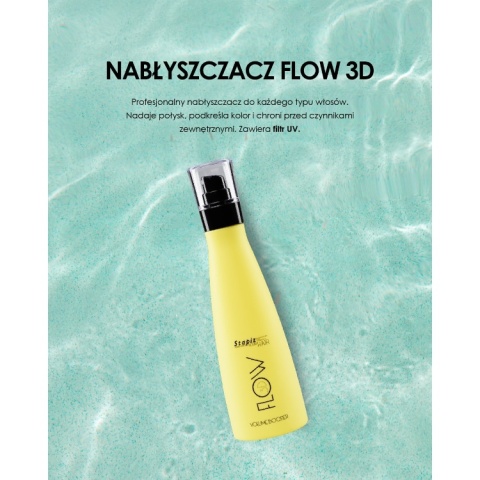 Stapiz Flow 3D Shine Booster Nabłyszczacz do Włosów w Sprayu 250ml