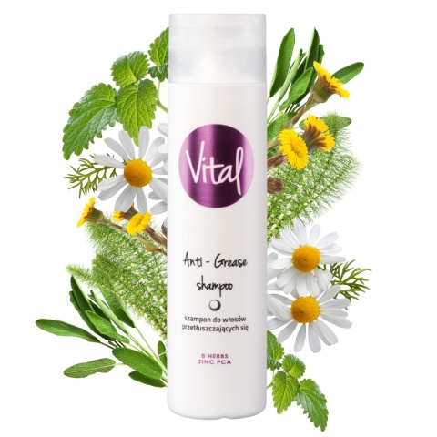 Stapiz Vital Anti-Grease Szampon do Włosów Przetłuszczających się 250ml