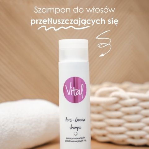 Stapiz Vital Anti-Grease Szampon do Włosów Przetłuszczających się 250ml