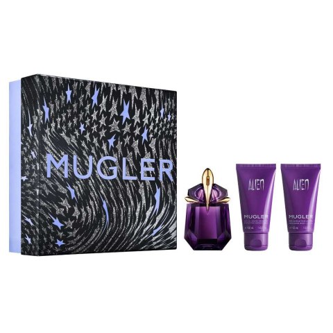 Thierry Mugler Alien zestaw woda perfumowana spray spray 30ml + żel pod prysznic 50ml + balsam do ciała 50ml Thierry Mugler Alien zestaw woda perfumowana spray spray 30ml + żel pod prysznic 50ml + balsam do ciała 50ml