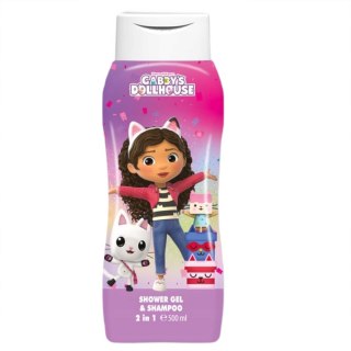 Air-Val Gabby's Dollhouse żel pod prysznic i szampon dla dzieci 2w1 500ml