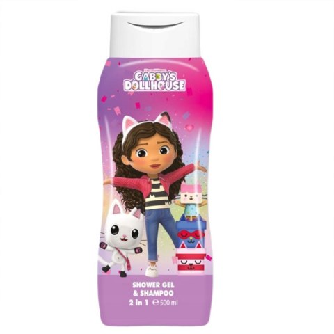 Air-Val Gabby's Dollhouse żel pod prysznic i szampon dla dzieci 2w1 500ml