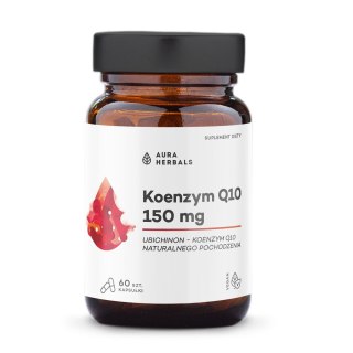 Aura Herbals Koenzym Q10 150mg suplement diety 60 kapsułek
