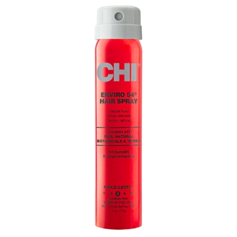 CHI Enviro 54 Natural Hold Lakier elastyczny do włosów podróżny 74g