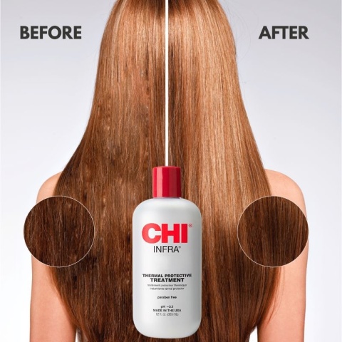 CHI Infra Silk Infusion Infra nawilżająca odżywka termoochronna 355ml