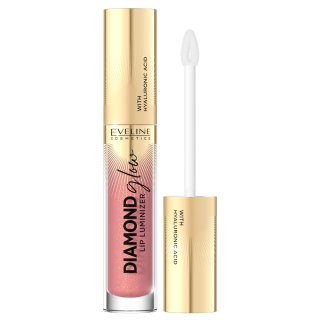 Eveline Cosmetics Diamond Glow Lip Luminizer błyszczyk do ust z kwasem hialuronowym 04 4.5ml