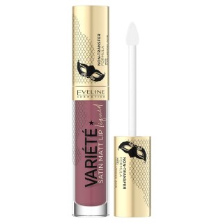 Eveline Cosmetics Variete Satin Matt Lip Liquid pomadka w płynie z kwasem hialuronowym 03 4.5ml