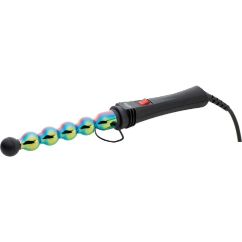 GAMMA PIU Iron Bubble Rainbow, antystatyczna lokówka bąbelkowa 33mm