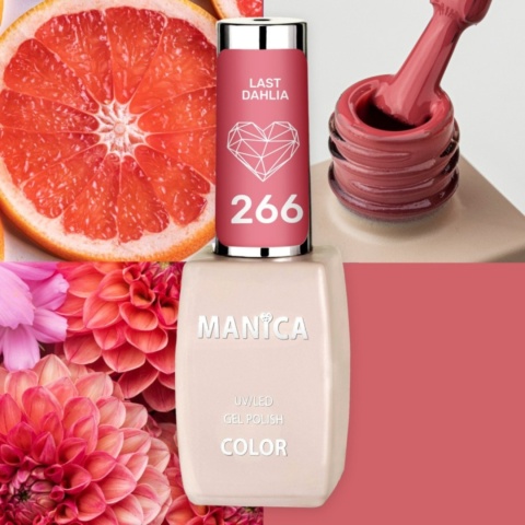 Manica Lakier hybrydowy LED/UV 10ml - Last Dahlia - 266