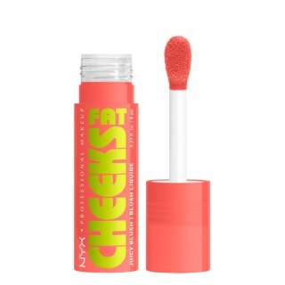 NYX Professional MakeUp Fat Cheeks róż do policzków w płynie 01 Papaya Plum 8ml