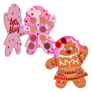 NYX Professional MakeUp Holiday Gingerbaddie Palette paleta cieni do powiek 10x0.8g