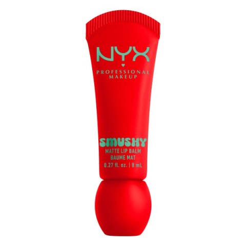 NYX Professional MakeUp Smushy Matte Lip Balm nawilżająco-matujący balsam do ust z kolorem 09 Soft Sorbet 8ml