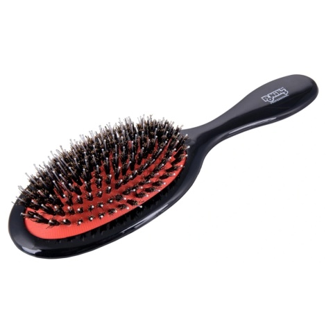 Poniks Szczotka do Włosów z Naturalnego Włosia Dzika Czarna