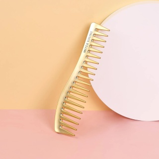 Sister Young Zuri Grzebień do Rozczesywania z Szerokimi Zębami Złoty