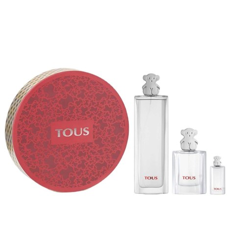 Tous Woman zestaw woda toaletowa spray 90ml + woda toaletowa spray 30ml + miniatura wody toaletowej 4.5ml