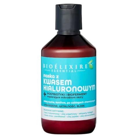 Bioelixire maska z kwasem hialuronowym do włosów suchych i łamliwych 300ml