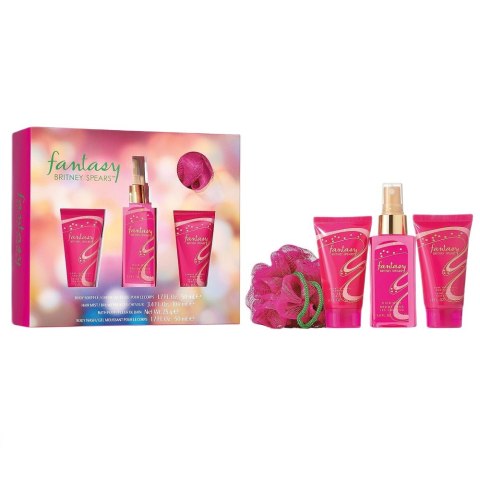 Britney Spears Fantasy zestaw mgiełka do ciała 100ml + balsam do ciała 50ml + żel pod prysznic 50ml + myjka Britney Spears Fantasy zestaw mgiełka do ciała 100ml + balsam do ciała 50ml + żel pod prysznic 50ml + myjka