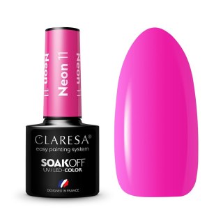 Claresa Soak Off UV/LED Neon lakier hybrydowy 11 5g