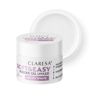 Claresa Soft&Easy Builder Gel żel budujący Milky White 12g