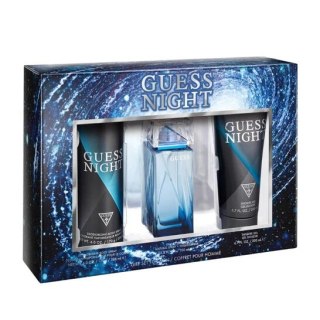 Guess Night zestaw woda toaletowa spray 100ml + żel pod prysznic 200ml + dezodorant spray 226ml