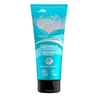 Hairy Land Odżywka proteinowa do włosów niskoporowatych Wegańska Pszenica 200ml