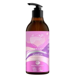 Hairy Land Szampon do włosów wysokoporowatych Wegańskie Winogrono 400ml