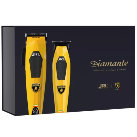 JRL Professional Lamborghini Diamante Maszynka + Trymer Żółty
