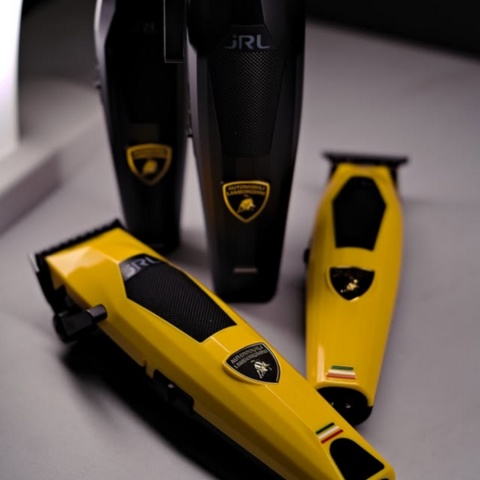 JRL Professional Lamborghini Diamante Maszynka + Trymer Żółty