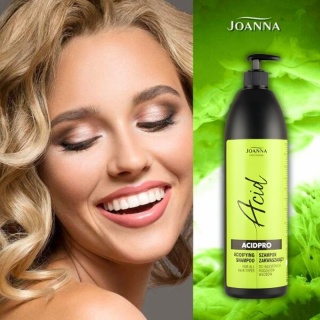 Joanna Professional Acidpro Complex Szampon + Odżywka Zakwaszająca do Włosów 1000ml