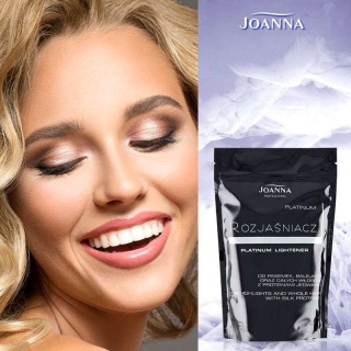 Joanna Professional Utleniacz w kremie 6% 1000g + Platinum Rozjaśniacz do włosów srebrny 450g