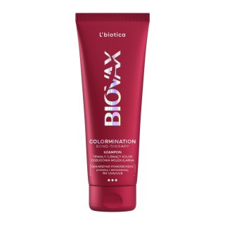 L'biotica Biovax Colormination Bond-Therapy odbudowujący szampon wydłużający trwałość koloru 200ml