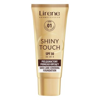 Lirene Shiny Touch pielęgnacyjny podkład kryjący 01 Ivory 30ml