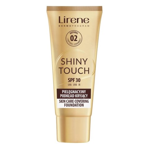 Lirene Shiny Touch pielęgnacyjny podkład kryjący 02 Natural 30ml