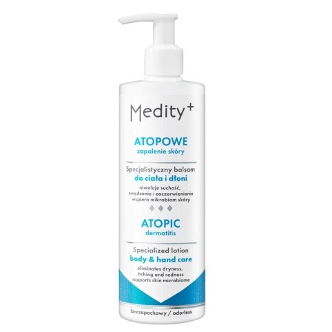 Medity+ Atopowe Zapalenie Skóry specjalistyczny balsam do ciała i dłoni 200ml