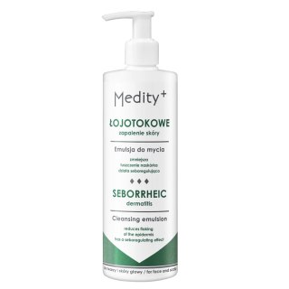 Medity+ Łojotokowe Zapalenie Skóry emulsja do mycia twarzy i skóry głowy 200ml