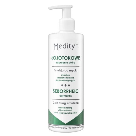 Medity+ Łojotokowe Zapalenie Skóry emulsja do mycia twarzy i skóry głowy 200ml