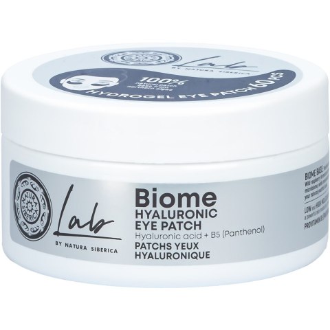 Natura Siberica Lab Biome hialuronowe płatki pod oczy 60szt