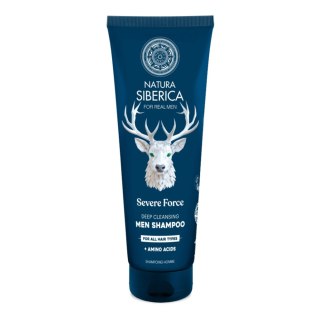 Natura Siberica Men Severe Force szampon głęboko oczyszczający 200ml