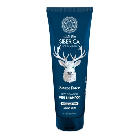 Natura Siberica Men Severe Force szampon głęboko oczyszczający 200ml