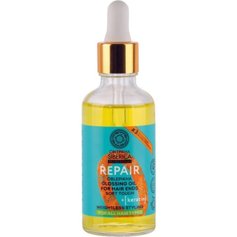Natura Siberica Oblepikha Repair olejek nabłyszczający do końcówek włosów 50ml