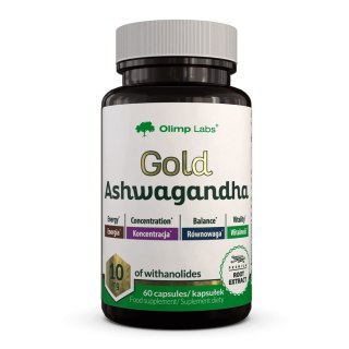 Olimp Labs Gold Ashwagandha suplement diety 60 kapsułek