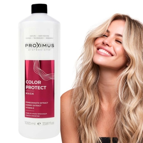Proximus Color Protect Szampon + Maska Zakwaszająca do Włosów Farbowanych 2x1000ml