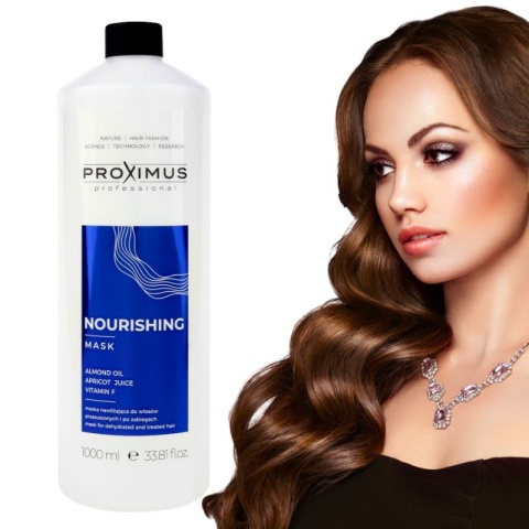 Proximus Nourishing Szampon + Maska Nawilżająca do Włosów Suchych 2x1000ml