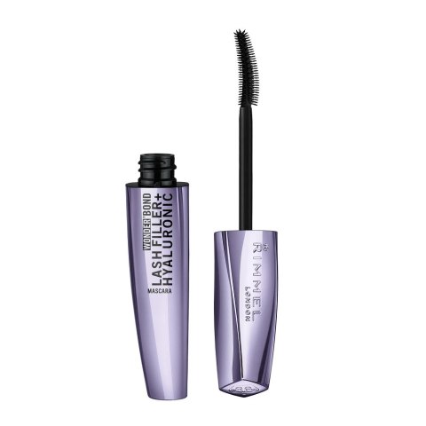 Rimmel Wonder'Bond Lash Filler + Hyaluronic pogrubiający tusz do rzęs 001 Black 11ml
