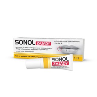 Sonol Zajady maść do specjalistycznej ochrony ust 10ml